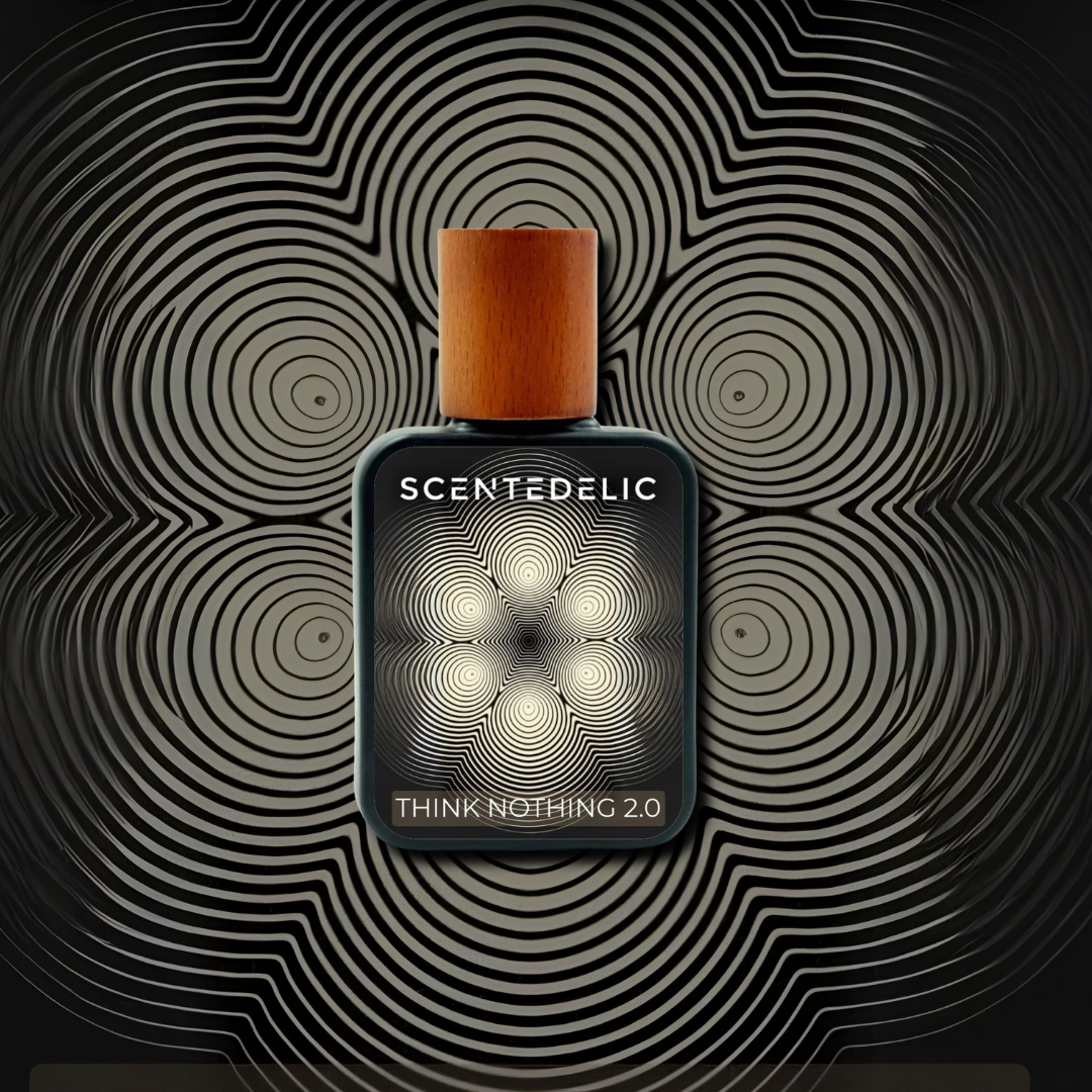 Think Nothing 2.0 by Scentedelic, warm and spicy perfume with ambroxan