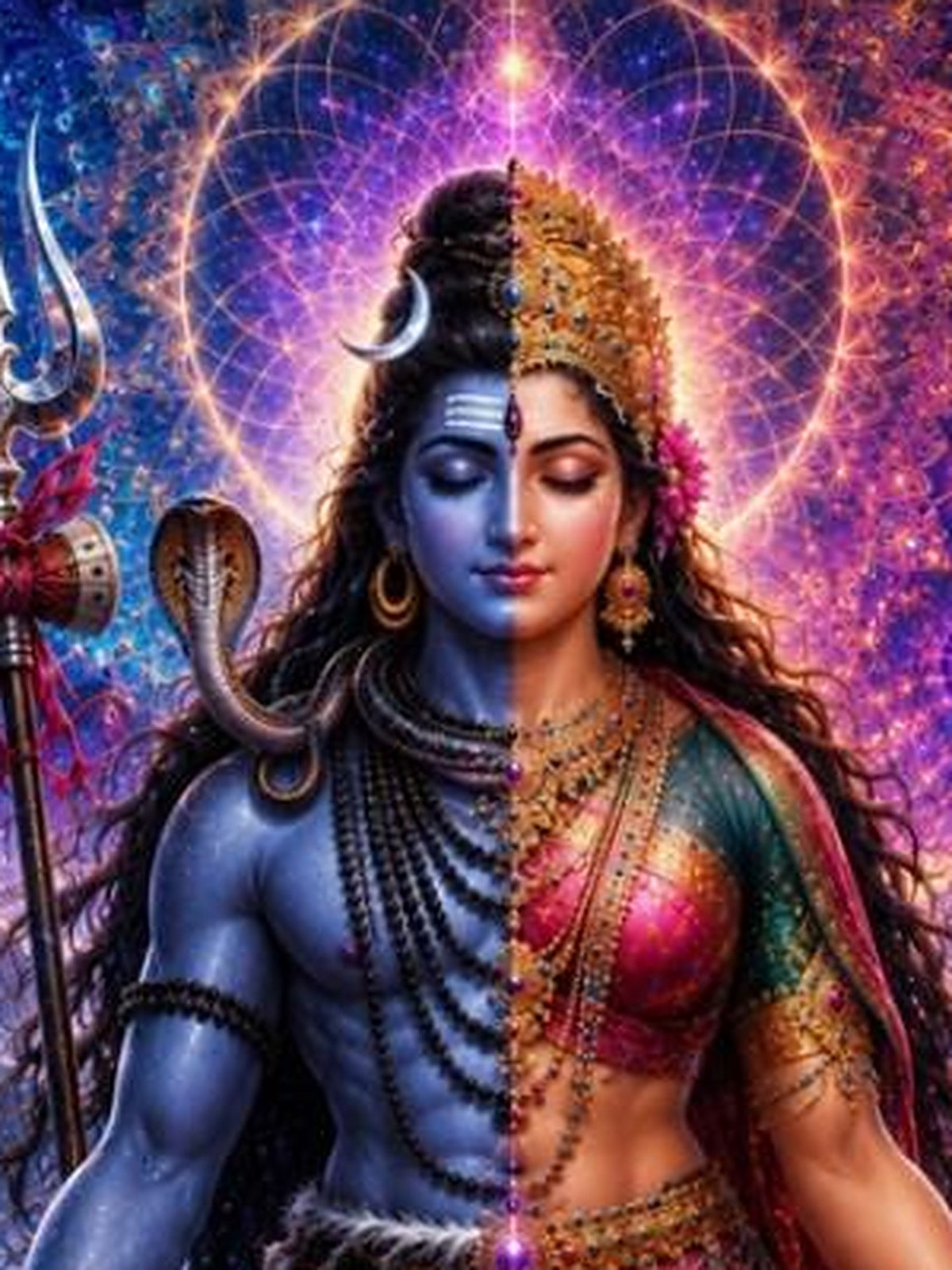 Ardhanareshwar, Half and Half