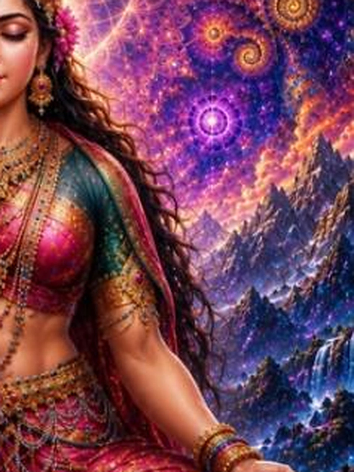Ardhanareshwar, Rose and Lily
