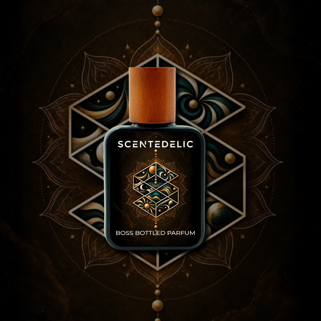 COVER OF BOSS BOTTLED PARFUM "MAY COME WITH ARTWORK'