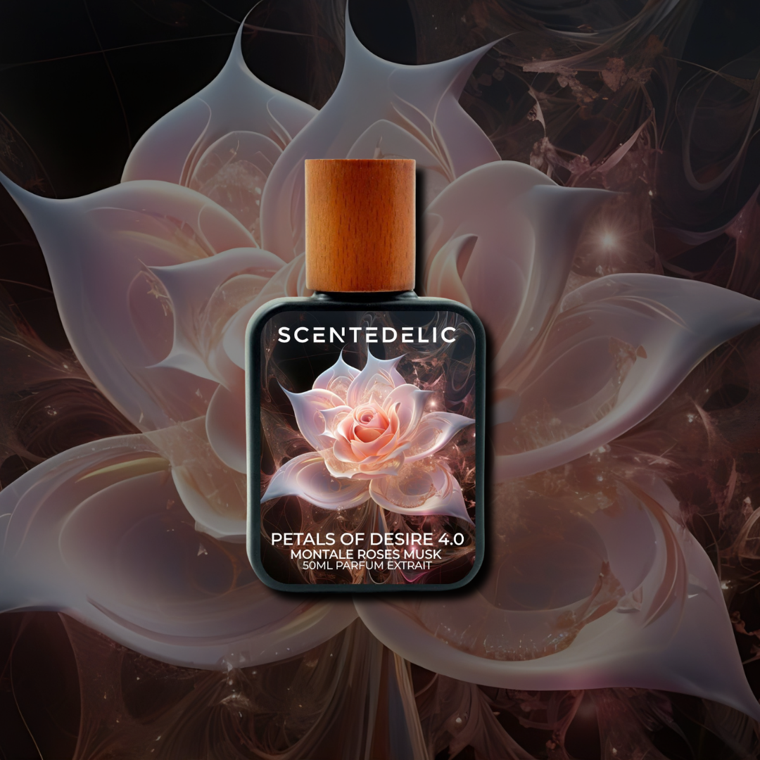 Petals of Desire 4.0 by Scentedelic, floral perfume with rose, jasmine and musk